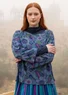 Top "Hana" en coton biologique/modal (indigo clair XS)