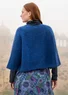 Gilet "Sora" en alpaga mélangé (bleu indigo/chiné XS)