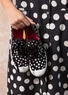 “Cordelia” fabric sneakers (black/patterned 36)