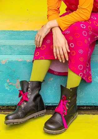 Polvisukat ekopuuvillaa - lehmuksenviheä