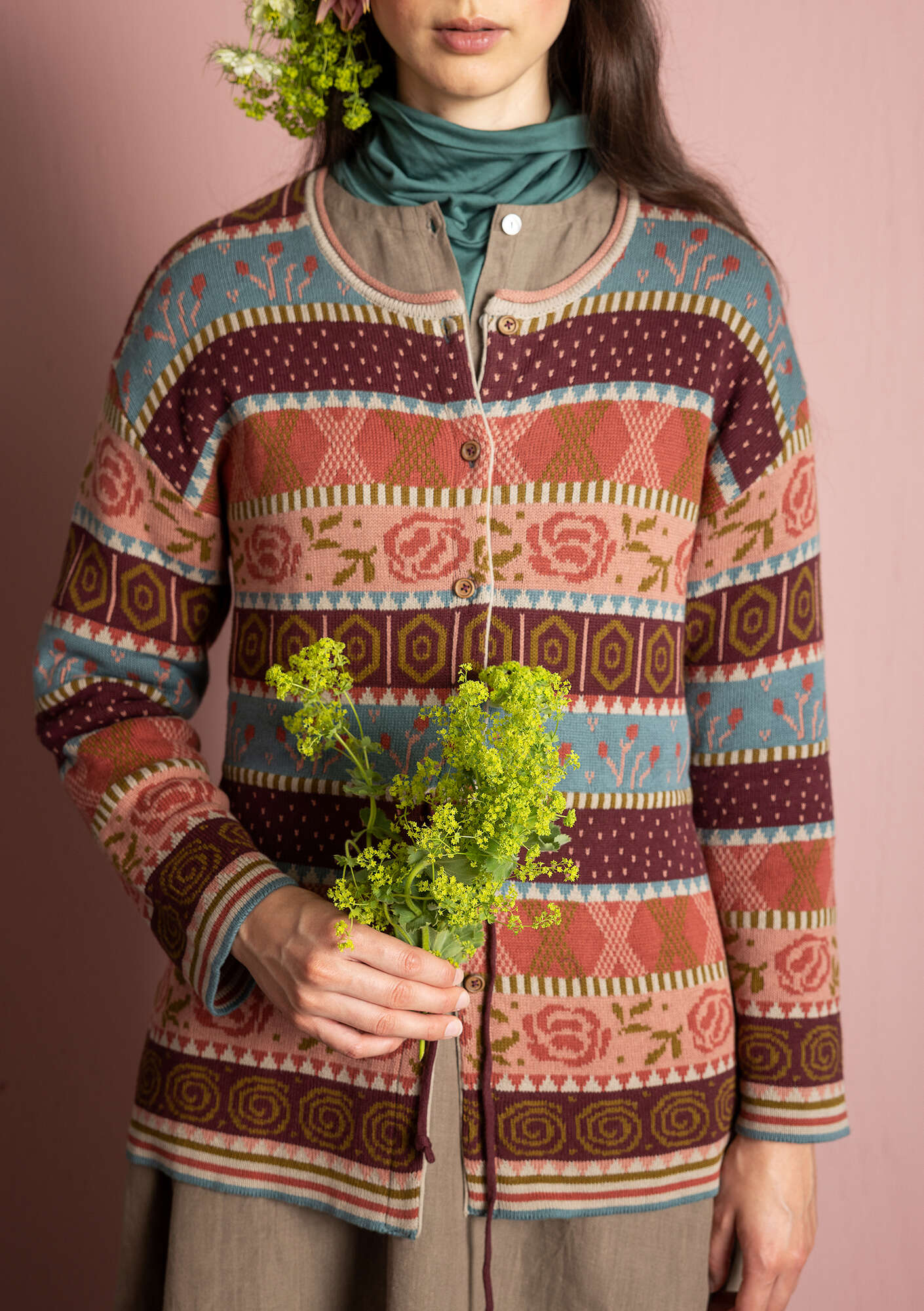 Klara” cardigan in organic/recycled cotton gudrunsjoden.com Klara” cardigan in organic/recycled cotton gudrunsjoden.com