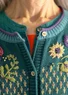 Gilet "Louise" en laine mélangée (vert paon M)