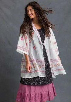 Katoenen kimono "Create" - ongebleekt