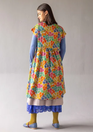 “Cherie” organic cotton jersey dress - dove grey