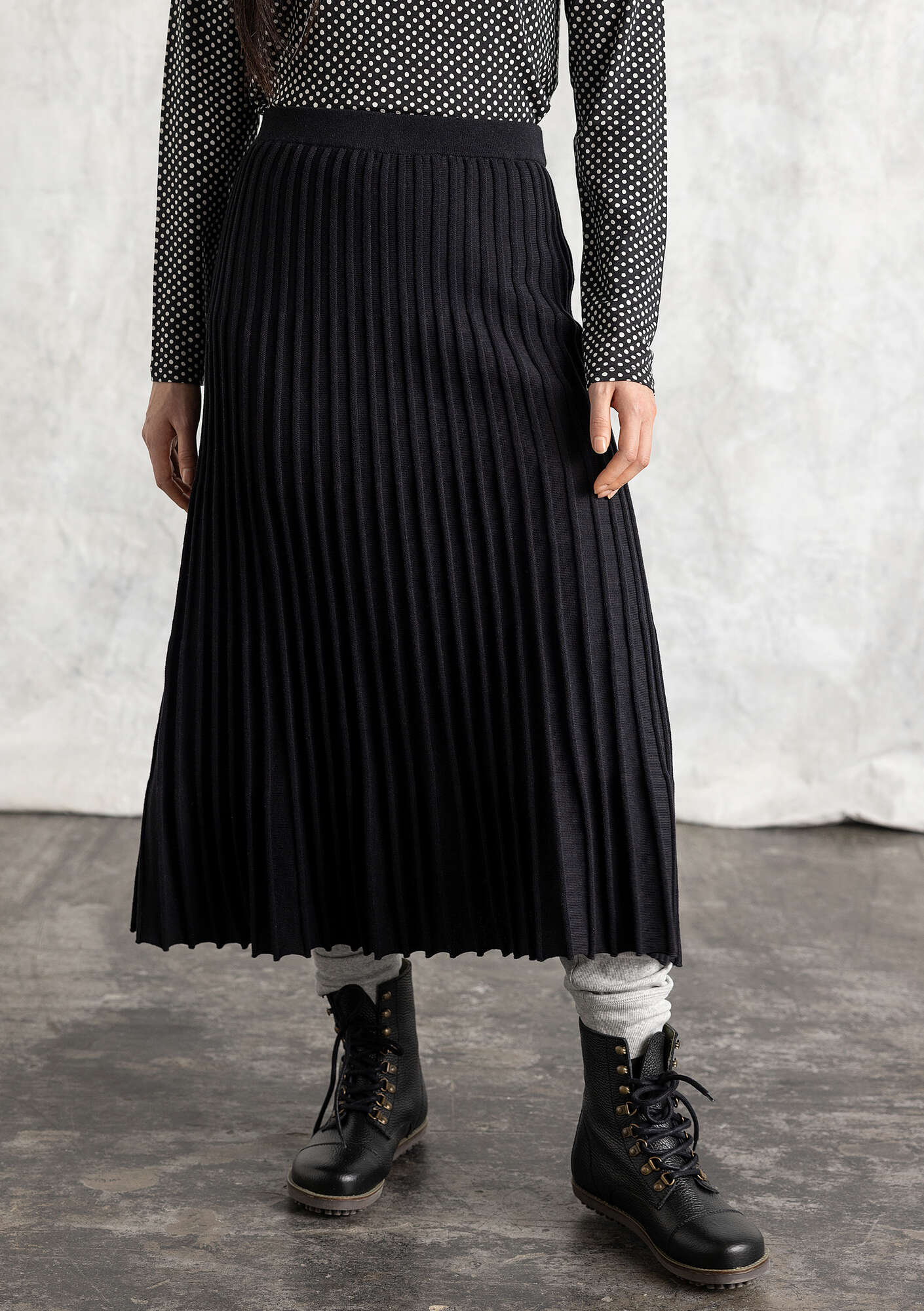 スカート tunica Inlay Knitted Skirt THE ELDER STATESMAN | TITAN SKIRT