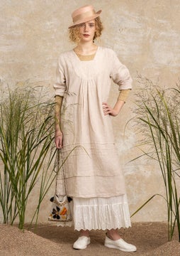Linen dress natural