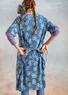 Robe "Corallo" en jersey de coton biologique (bleu lin S)