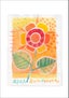“Akvarell” paper posters sunflower thumbnail