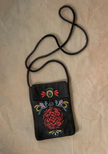 Sac "Oda" en laine feutrée - noir