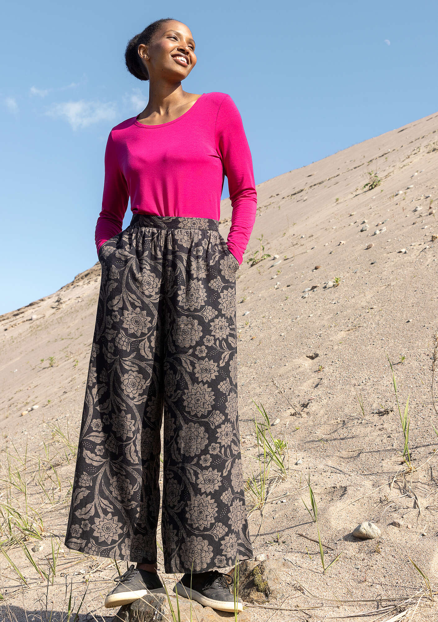 Pink Moon” top in lyocell/spandex gudrunsjoden.com