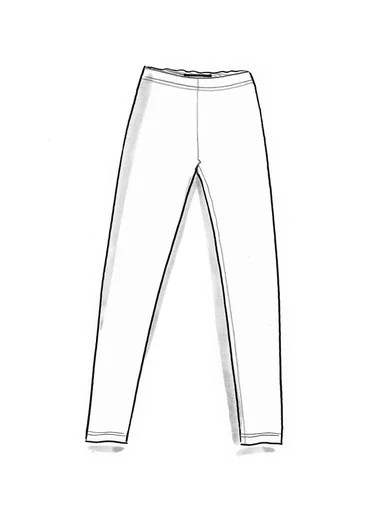 Trikåleggings ”Bianca” i lyocell/elastan - cyklamen