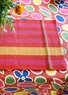 Striped organic cotton placemat (amaryllis One Size)