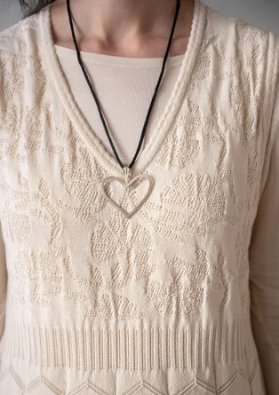 Strickkleid „Raya“ aus Bio-Baumwolle - ungefärbt