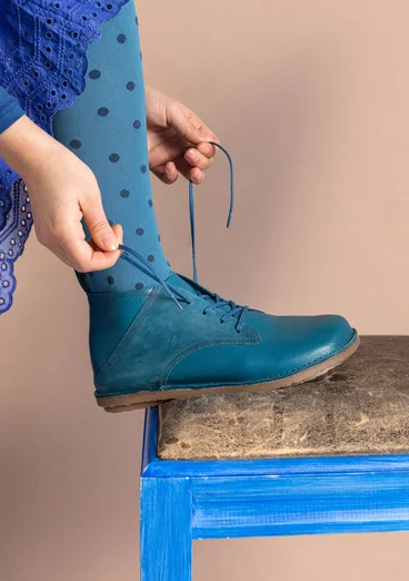 Desert boots made of nubuck/nappa - indigofera