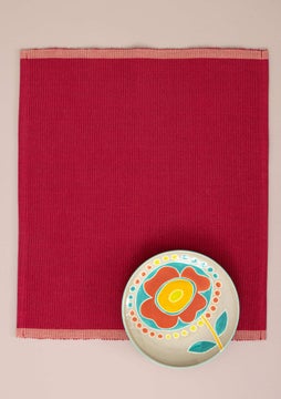 Placemat Fields tomato
