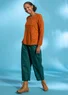 Top "Pomerans" i modal/elastan (bränd orange M)