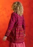 Blouse "Lalita" en coton biologique (pourpre S)