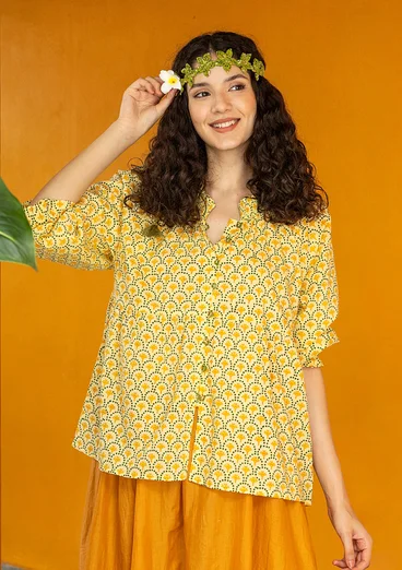 Ceinture "Sona" en coton biologique - asperge