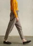 Pantalon "Indra" en coton biologique tissé (gris S)