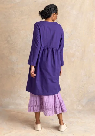 Robe tissée ”Vendela” en coton biologique - ciel nocturne