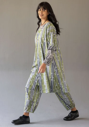 Hose „Bamboo“ aus Bio-Baumwollgewebe - vanille