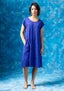 “Zahra” organic cotton jersey dress lupin thumbnail