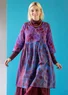 Webkleid „Paris“ aus Bio-Baumwolle (brombeere M)