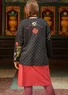 “Feru” organic cotton/linen sweater (black M)