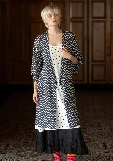 Chemise de nuit "Siesta" en modal/élasthanne - écru