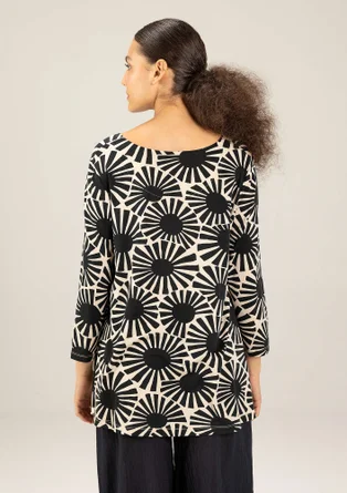 Top "Taiyoko" en lyocell/élasthanne - noir