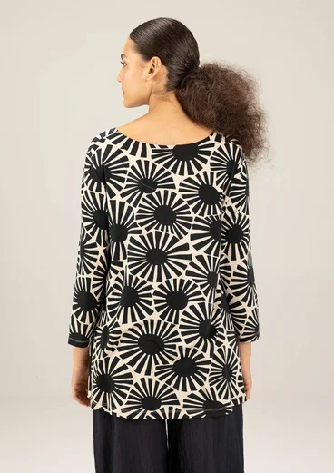 “Taiyoko” lyocell/elastane top - black