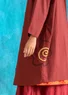 Kleid „Web“ aus Öko-Baumwolle  (curryrot S)