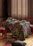 “Fruits” tablecloth in organic cotton (dark ash grey One Size)