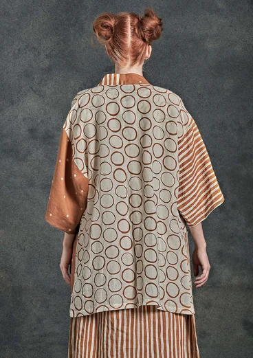 Kimono "Matsumoto" en lin/coton -