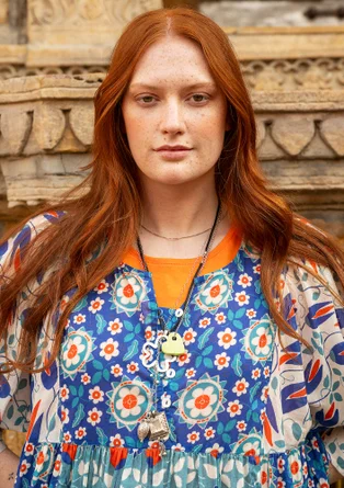 Kangasmekko "Samarkand” ekopuuvillaa - sähkönsininen