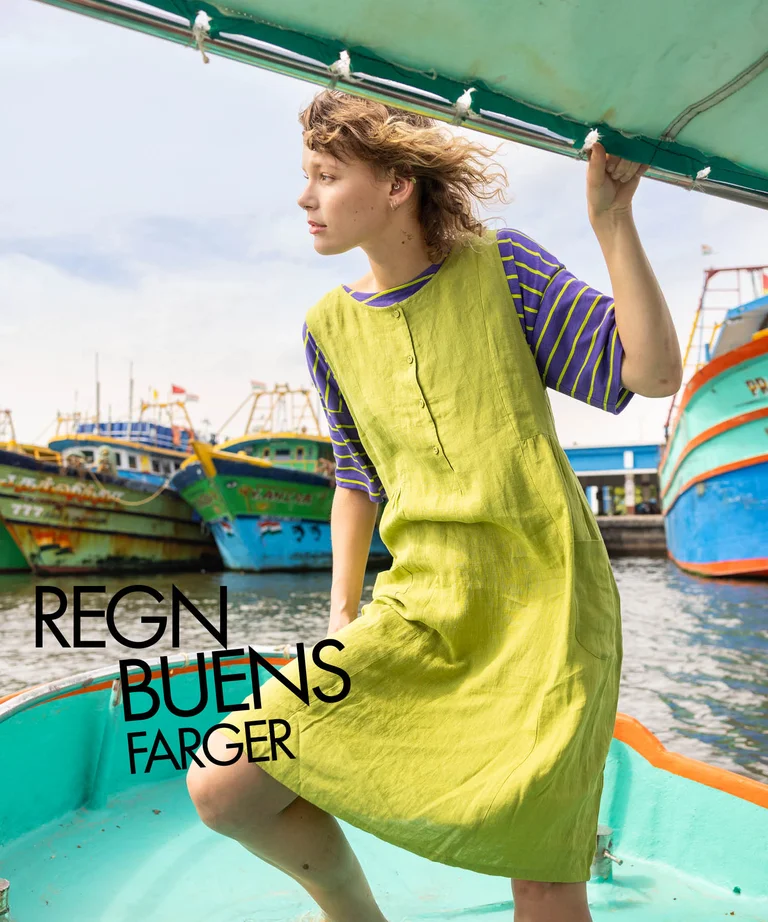 Woven sleeveless dress in linen