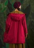 Parka "Petronella" en coton recyclé/biologique (cranberry XS)