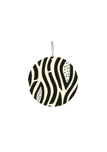 Boucles d’oreilles "Botswana" en bois - vanille