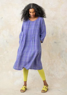 “Lillian” linen woven dress - himmelsbl0SL0mnstrad