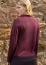 Feinstrick-Pullover aus zarter Wolle (aubergine M)