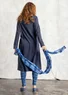 “Mona” cotton/elastane jersey dress (ink blue S)
