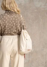 Einfarbiger Rucksack „Tundra“ aus Bio-Baumwolle - ungefärbt