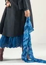 “Kelly” organic cotton scarf (sapphire blue One Size)