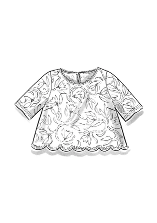 “Kalyani” organic cotton blouse - ecru