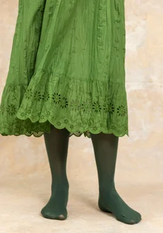Solid-colour tights in recycled polyamide - monstera