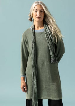 Linen knit tunic hopper