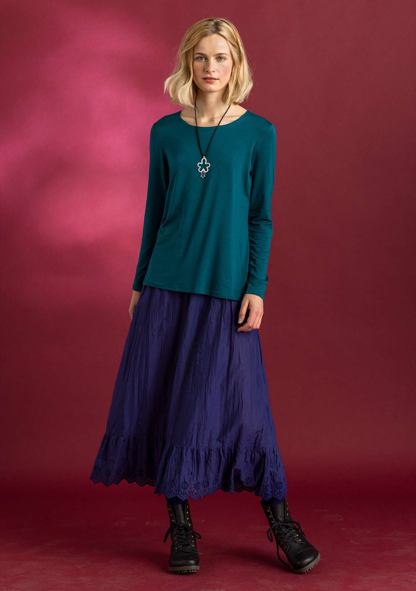Woven slip in organic cotton gudrunsjoden.com