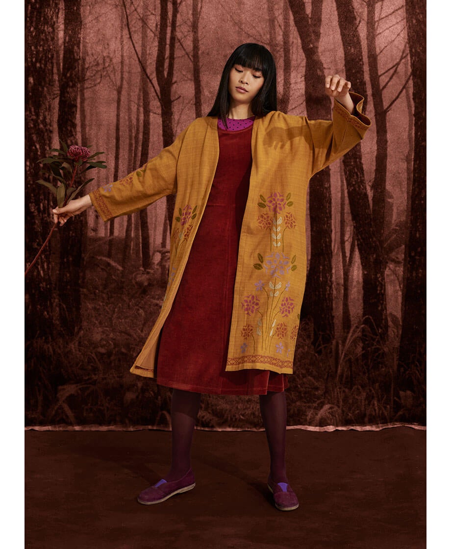 Kimono  Dahlia  en coton biologique »