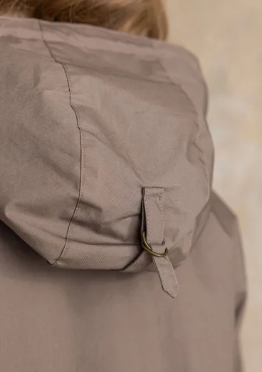 Parka „Vendela“ aus Bio-Baumwollgewebe - hellkartoffel