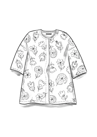 Blouse "Kristina" en coton biologique - piment